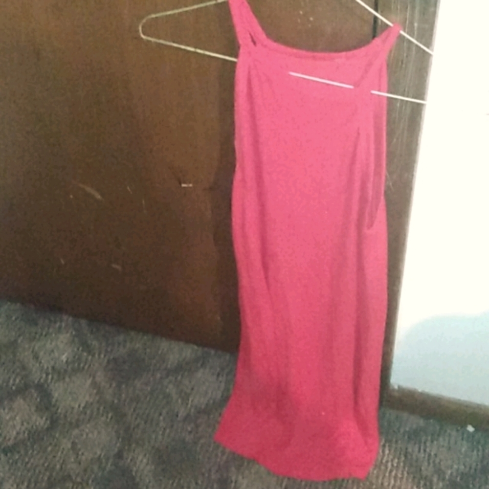 Red dress